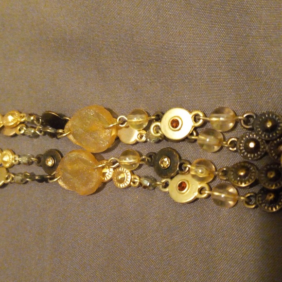 Chico's Adjustable Chunky Gold Necklace - Picture 7 of 7